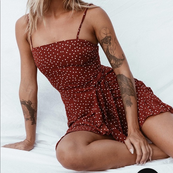 Princess Polly Dresses & Skirts - CAESURA MINI DRESS WINE